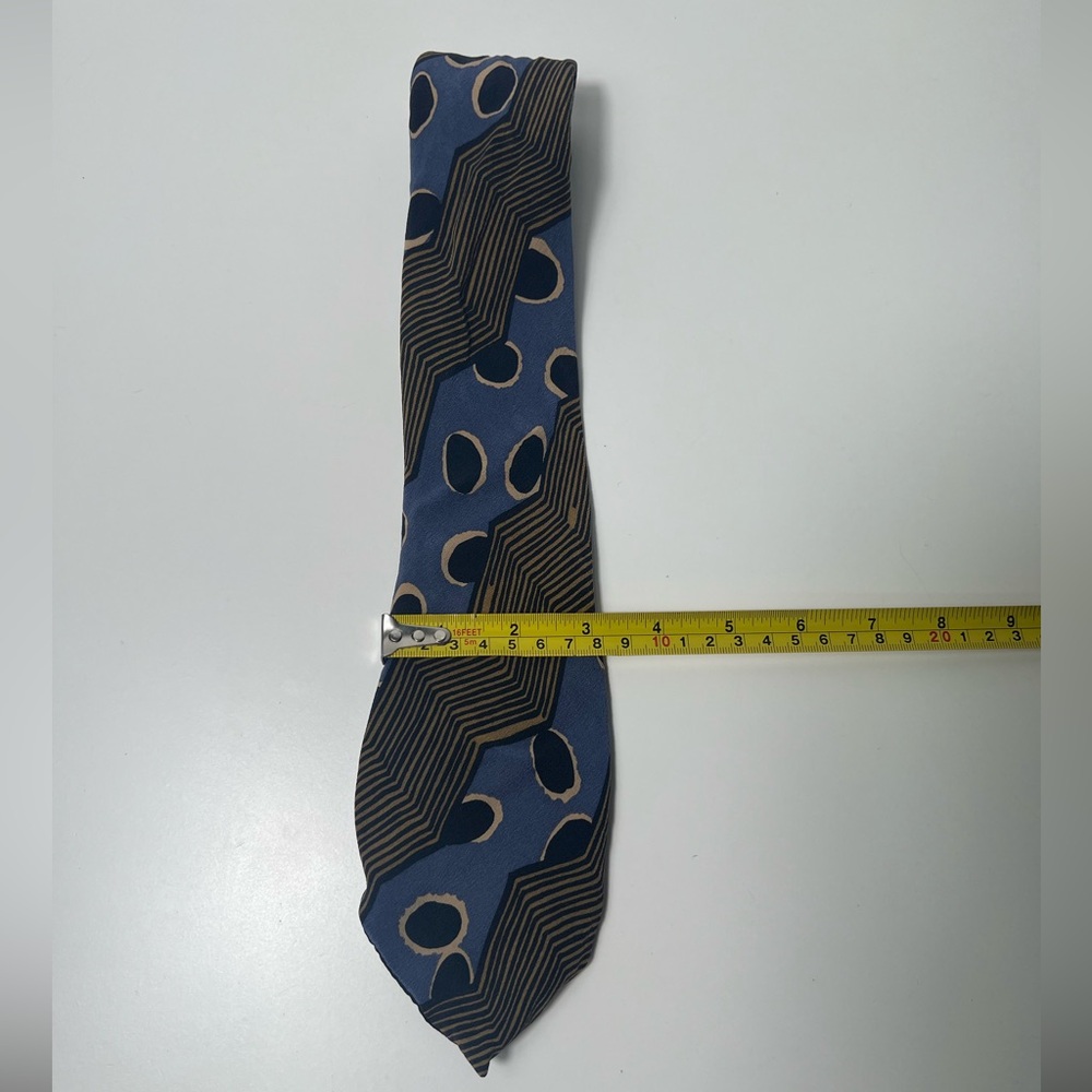 Oaktree Abstract Geometric Zigzag Pattern Retro V… - image 8